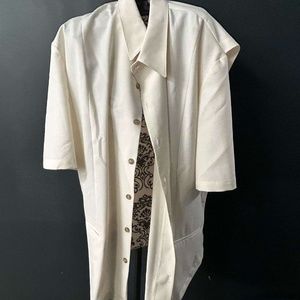 Doc And Amelia White Blazer - Size L